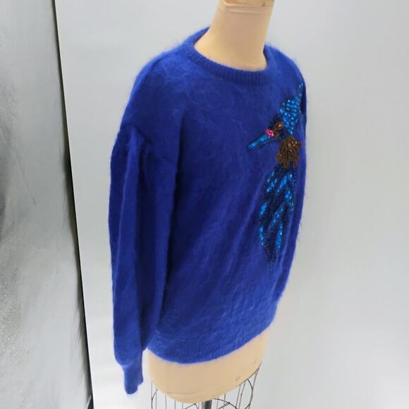 Escada By SRB Pullover Mohair Sweater Womens Size 42 Made In Germany - Picture 12 of 14